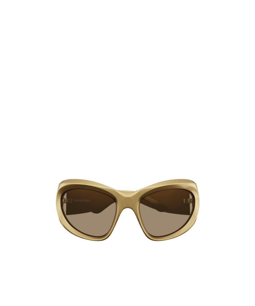Balenciaga Gradient-lens Cat-eye Sunglasses In Brown