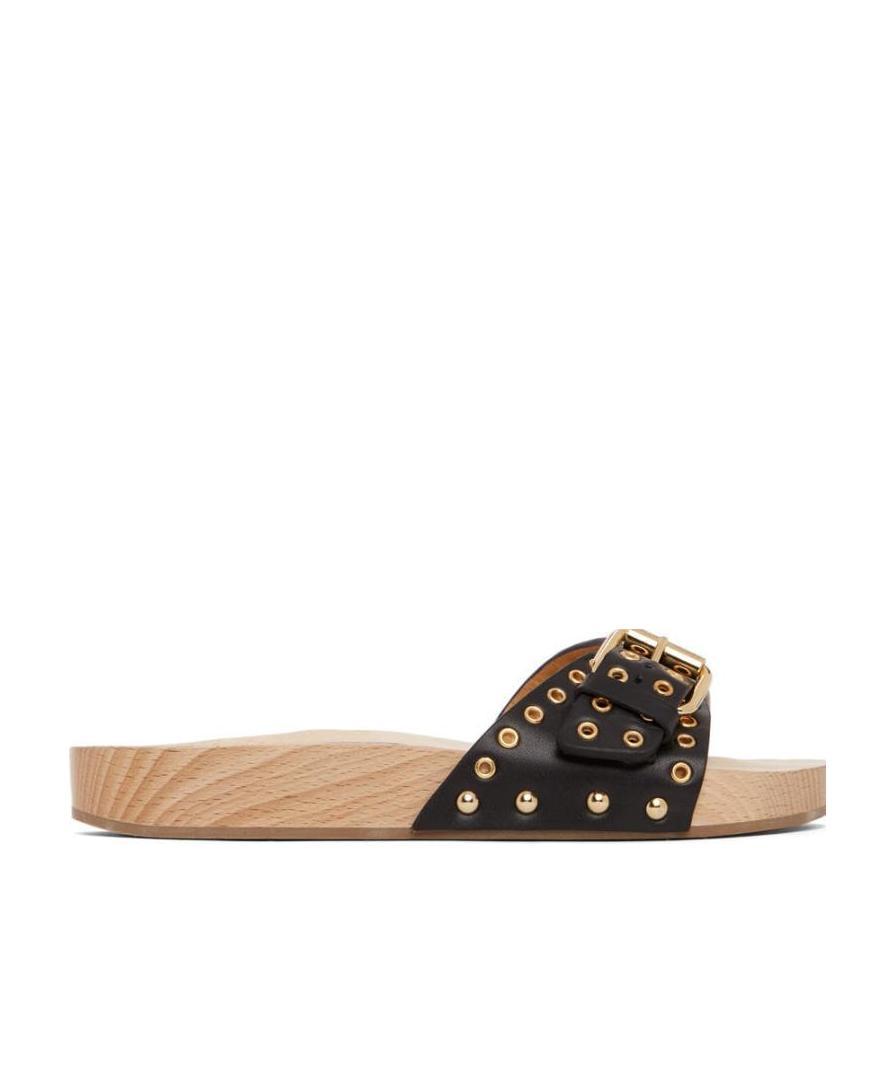 ISABEL MARANT JASO SLIP-ON SANDALS 