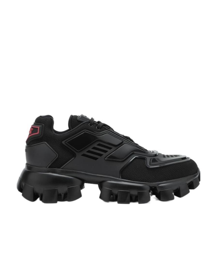 Prada Cloudbust Thunder Sneakers In Black