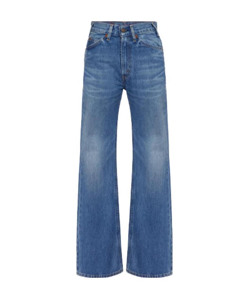 Valentino X Levi's� Re-edition 517 Bootcut Jeans In Blue