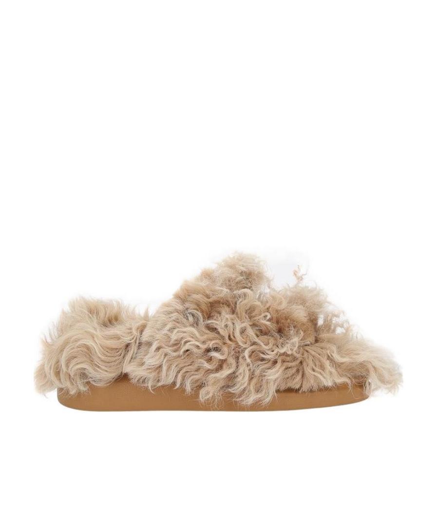 Alexander Mcqueen Sandal Slide Hybrid In Nude