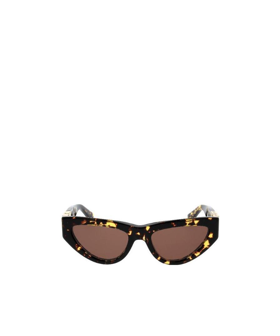 Bottega Veneta Tortoiseshell Cat-eye Frame Sunglasses In Brown