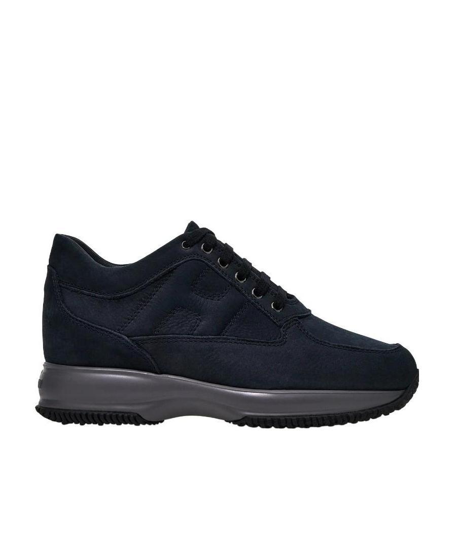 Hogan Interactive Low-top Sneakers In Black