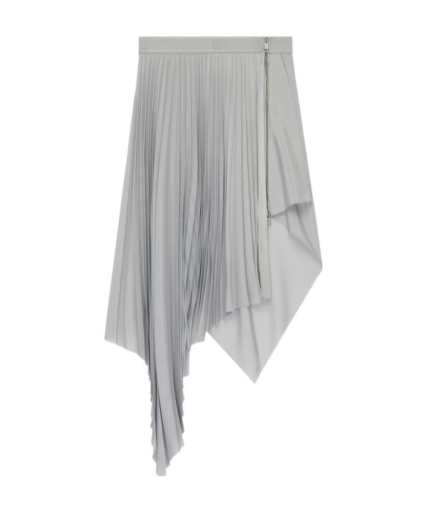 Givenchy Asymmetric Pleated Skirt