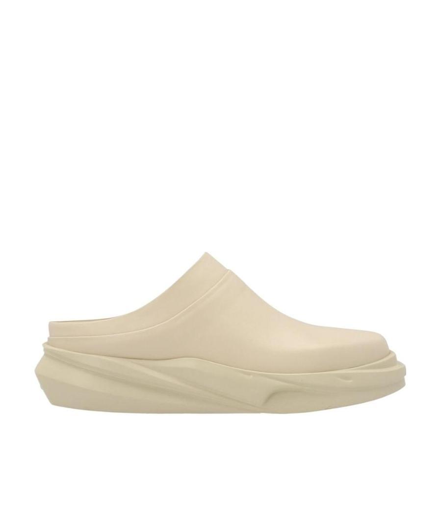 Alyx Beige Mono Mules In Nude