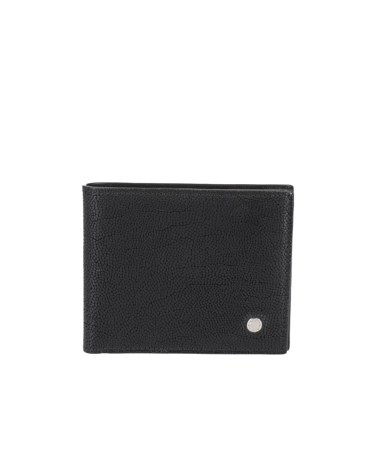 Orciani Flip Wallet In Black
