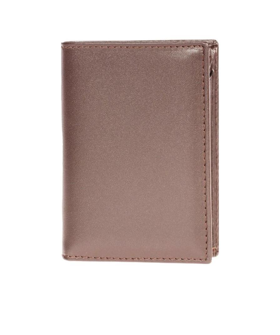 Comme Des Garçons Wallet Classic Bifold Wallet In Brown