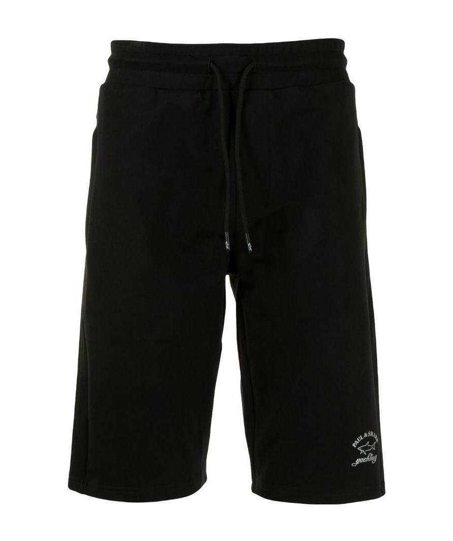 PAUL & SHARK LOGO PRINT TRACK SHORTS