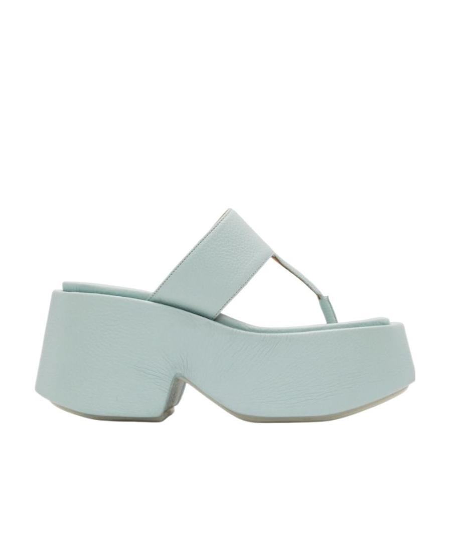 Marsèll Blue Zeppo Sandals In Gray