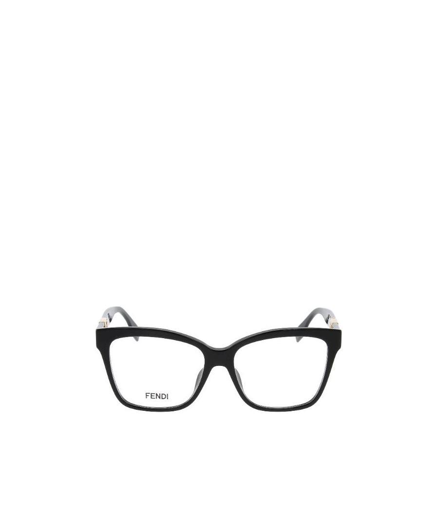 Fendi Square-frame Glasses In Black