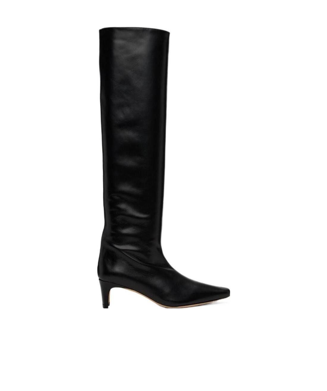Staud Wally Pointed Boots In Black