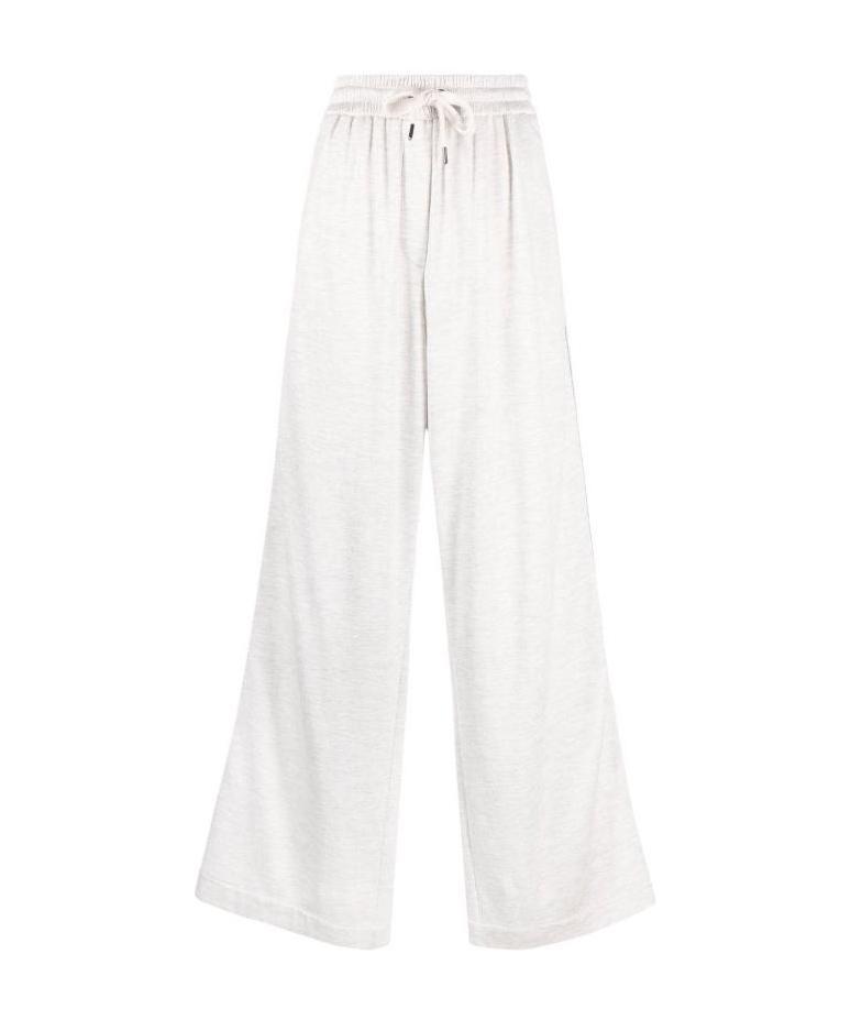 Brunello Cucinelli Monili-chain Wide-leg Track Pants