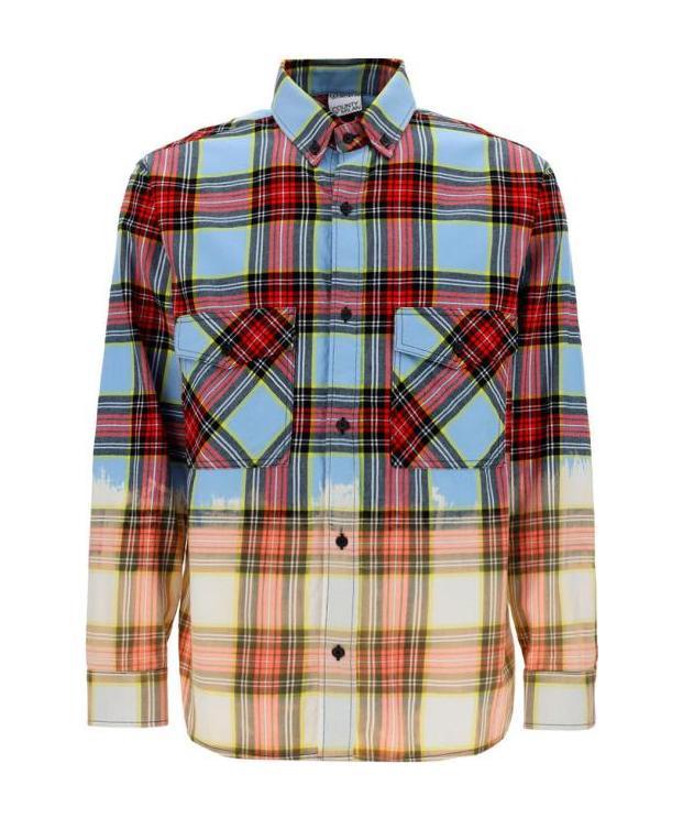 Marcelo Burlon County Of Milan Marcelo Burlon Shirt With Check Print In Multicolor