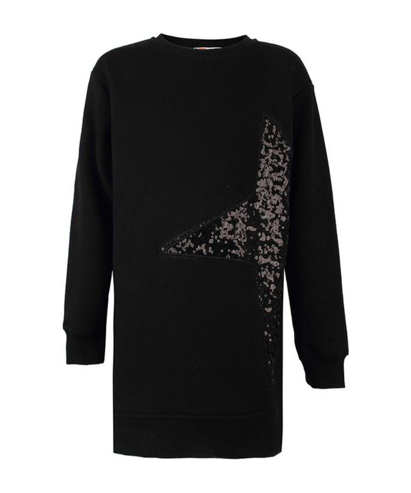 MSGM LONG-SLEEVED PATTERNED SWEATSHIRT