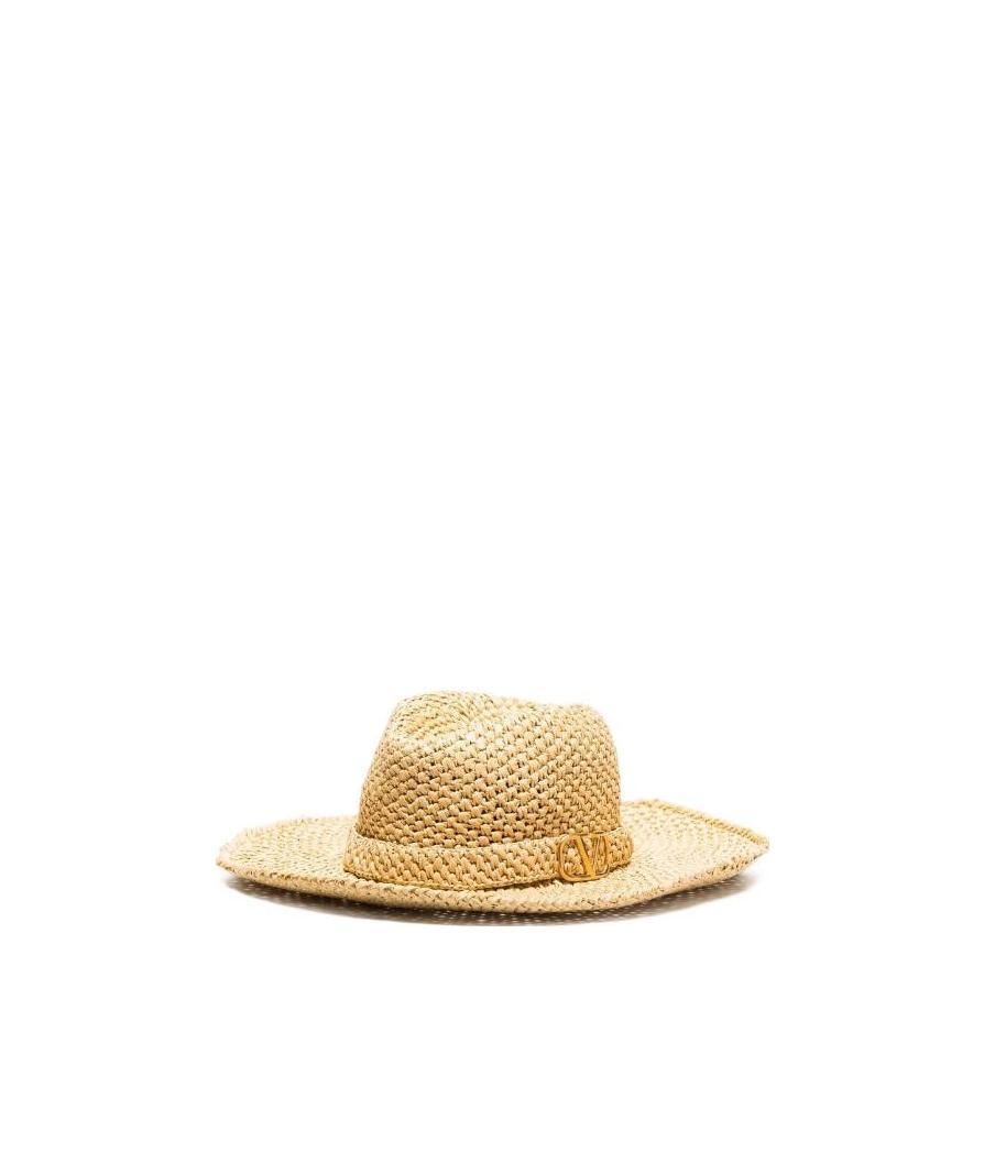Valentino Vlogo Signature Sun Hat In Nude