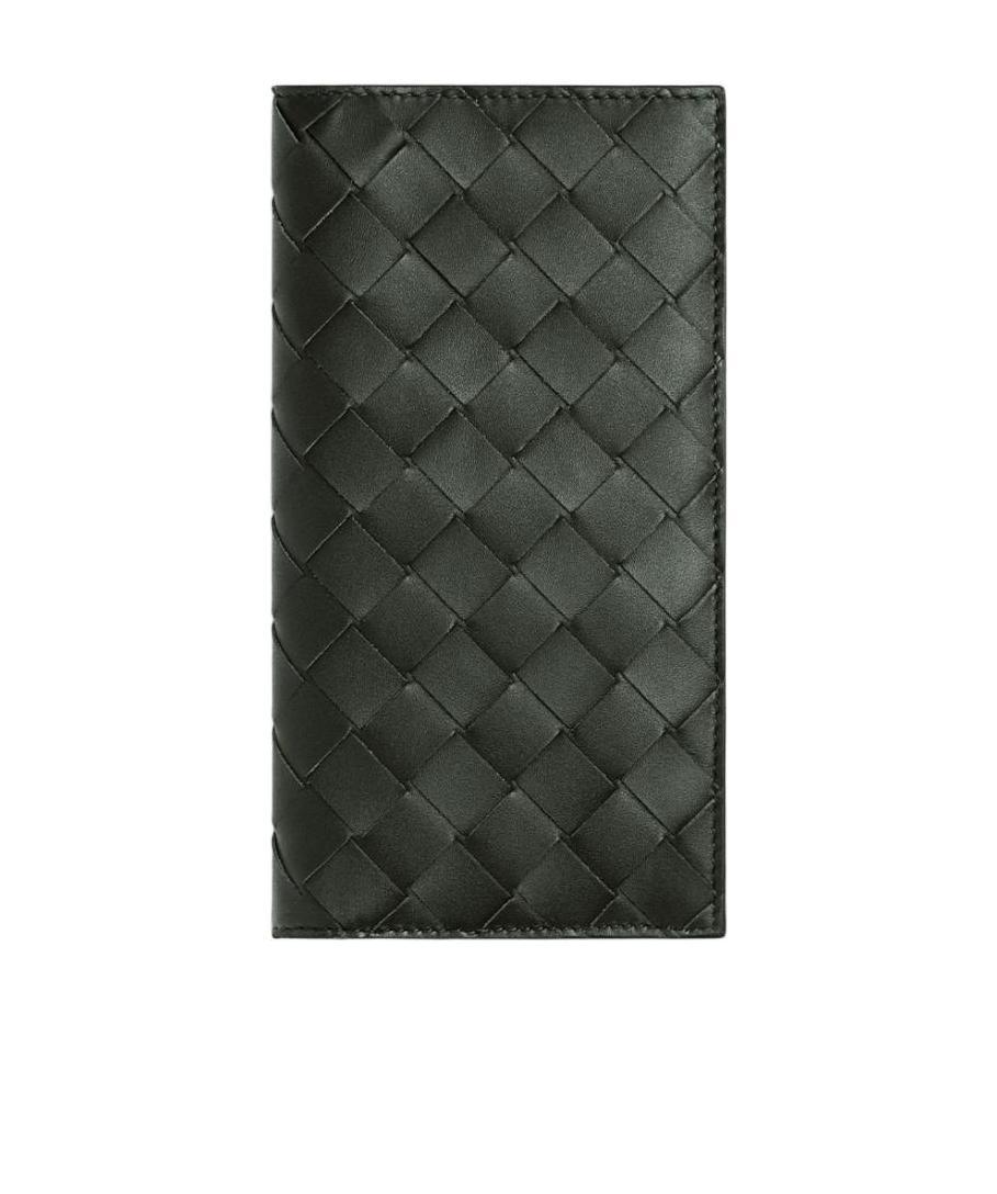 Bottega Veneta Slim Intrecciato Long Wallet
