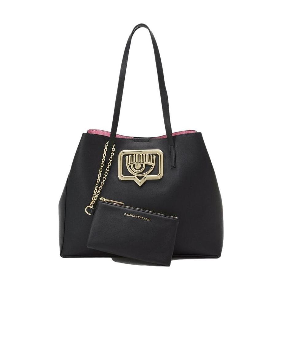 Chiara Ferragni Bold Eye Large Tote Bag