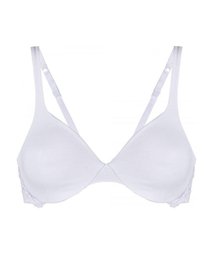 La Perla Souplè Lace-trimmed Push-up Bra In White