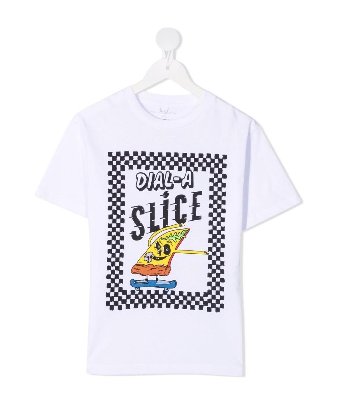 Stella Mccartney Dial-a Slice T-shirt In White