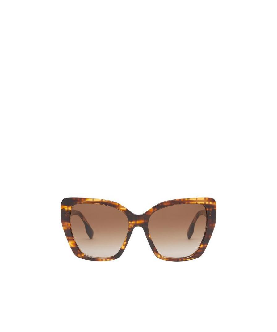 Burberry Check Cat-eye Sunglasses In Multi