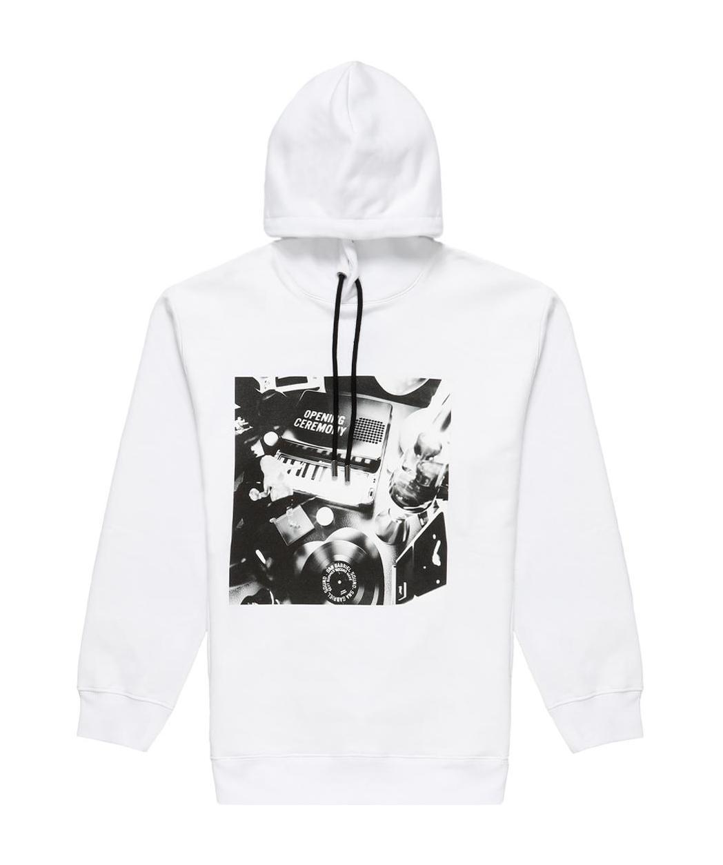 Opening Ceremony Graphic-print Hoodie In White
