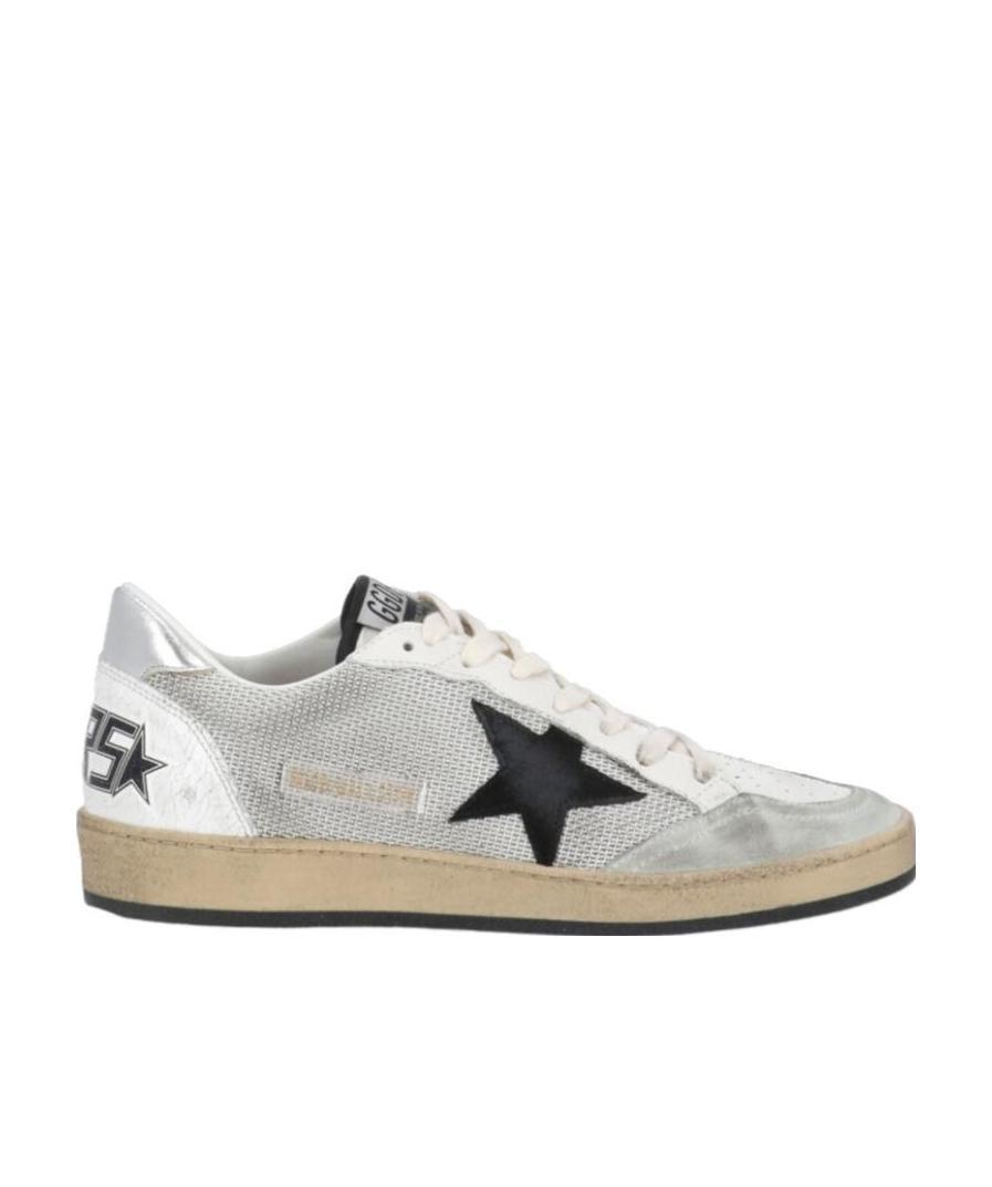 Golden Goose Ball Star Low-top Sneakers In White