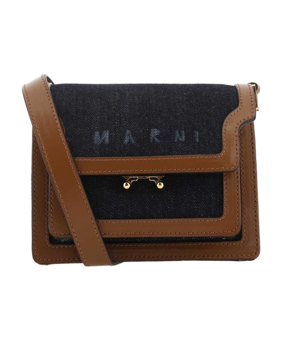 Marni Borsa A Tracolla-tu In Black