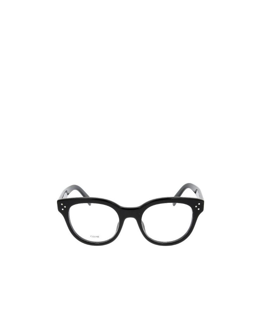 Celine Round-frame Eyeglasses In Black