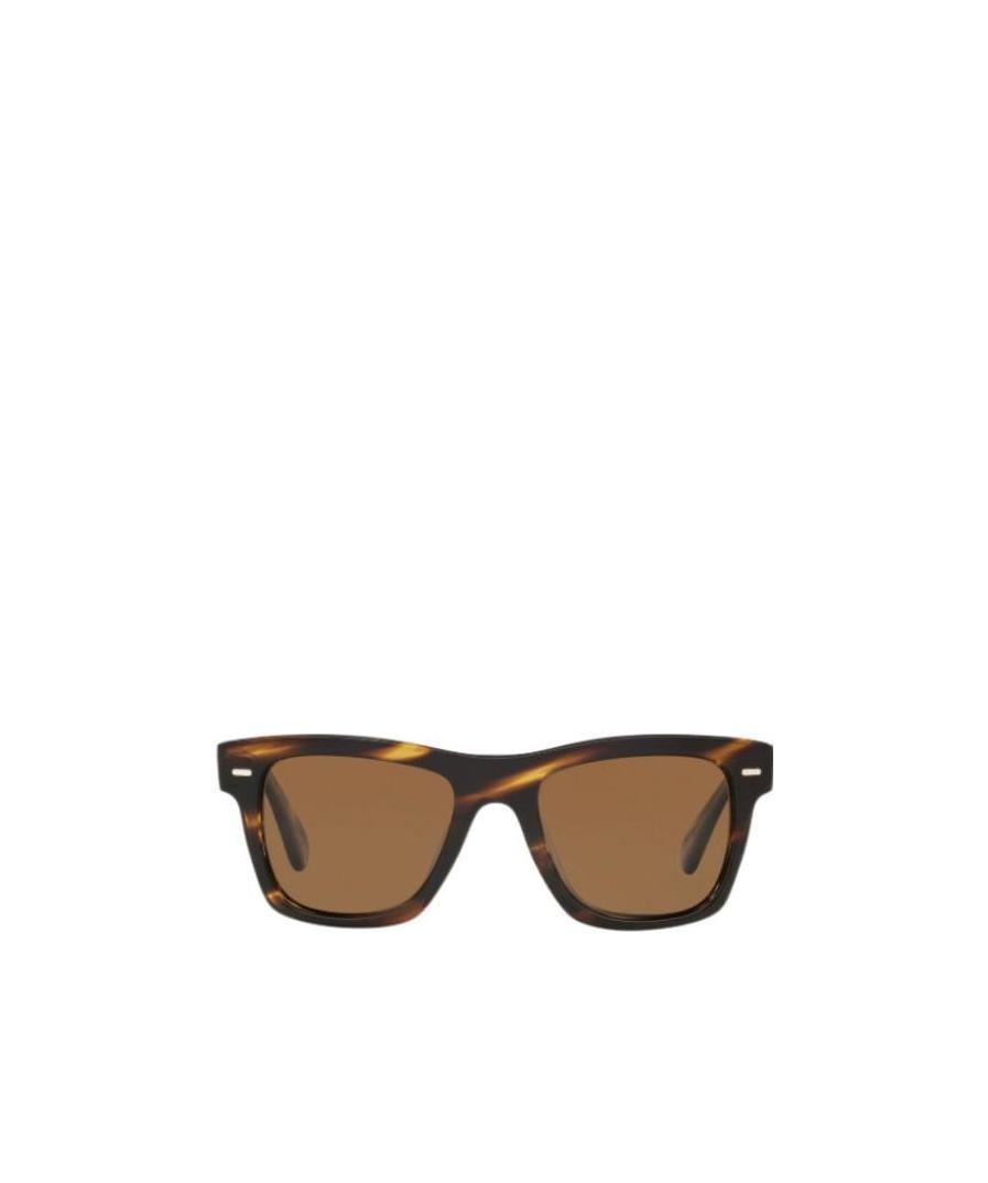 Oliver Peoples Square Sunglasses In Brown