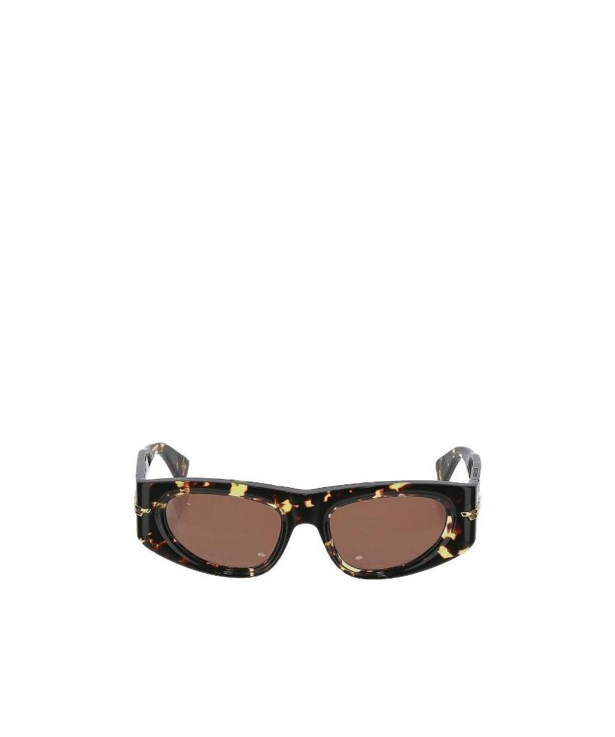 Bottega Veneta Cat-eye Frame Sunglasses In Brown