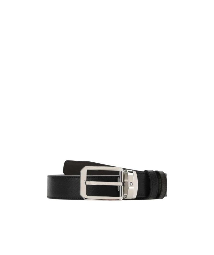Montblanc Leather Buckle Belt