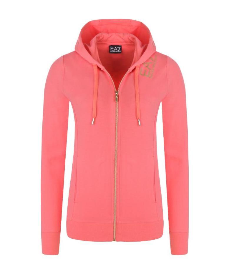 EA7 LOGO ZIPPER CASUAL JACKET 