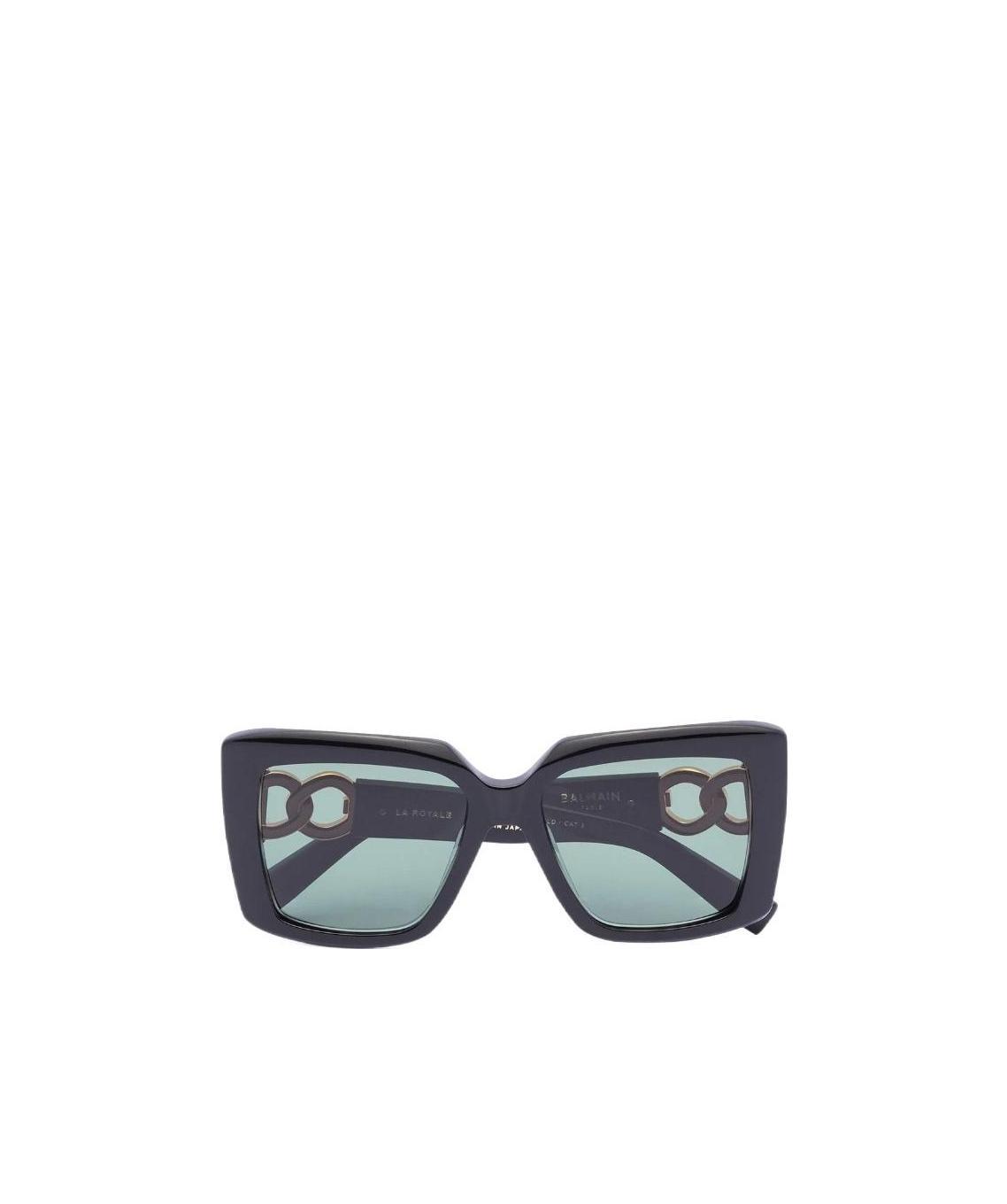 BALMAIN LA ROYALE SQUARE-FRAME SUNGLASSES 