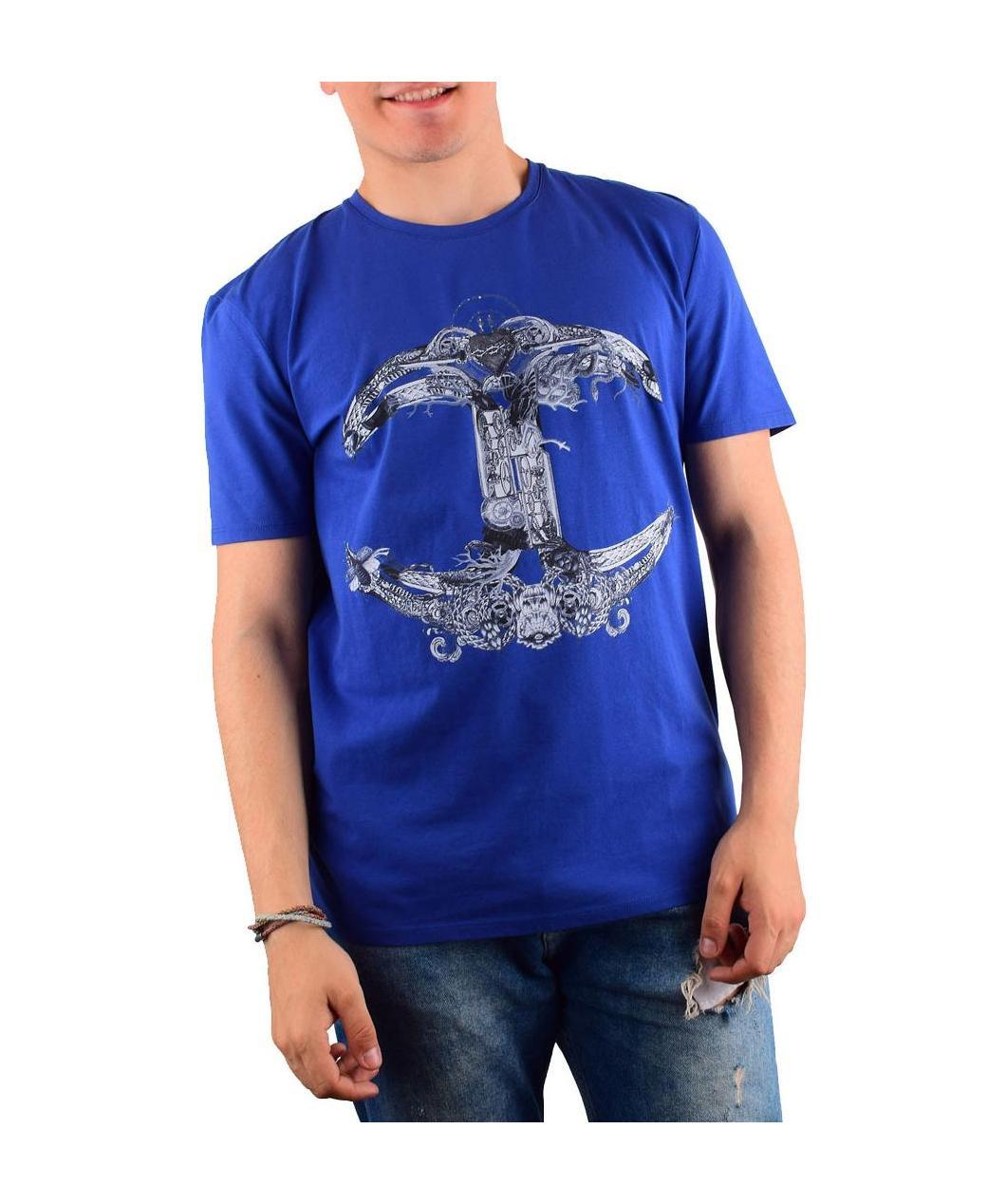 JUST CAVALLI PRINTED T-SHIRT