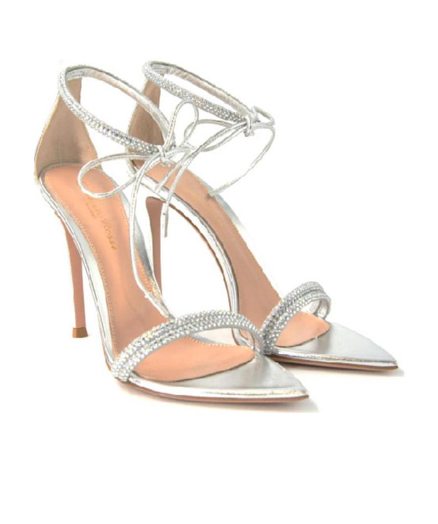 GIANVITO ROSSI POINTED HIGH-HEELED SANDALS