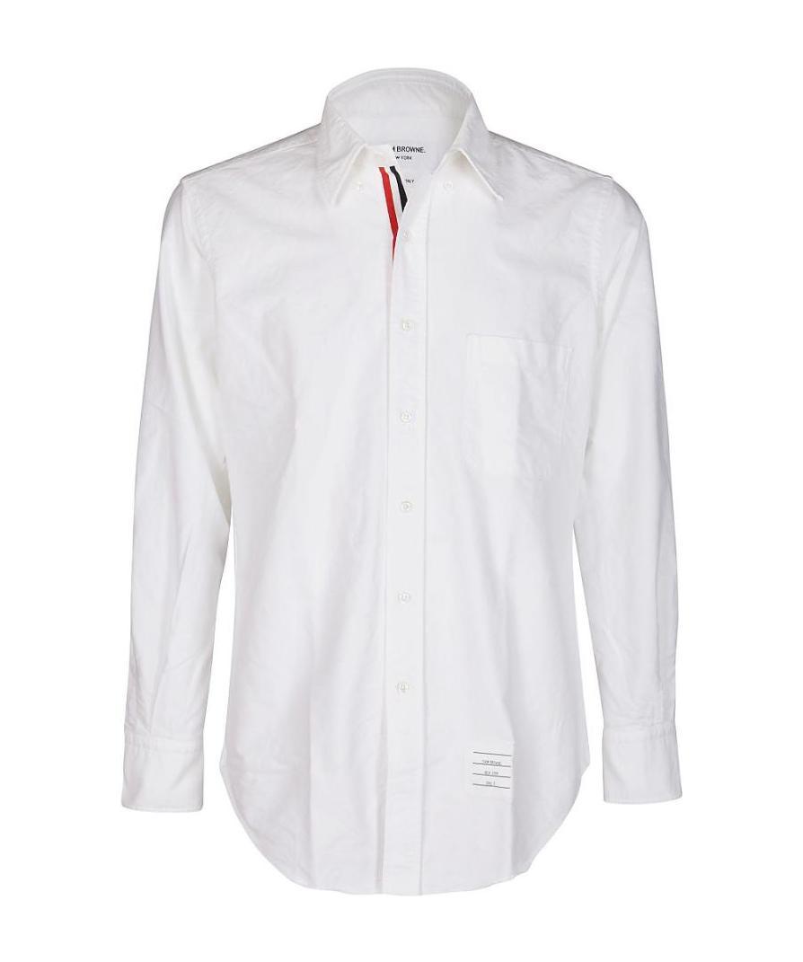 Thom Browne Classic Fit Shirt In White