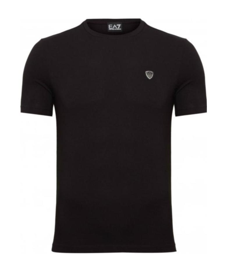 Ea7 Printed T-shirt In Black