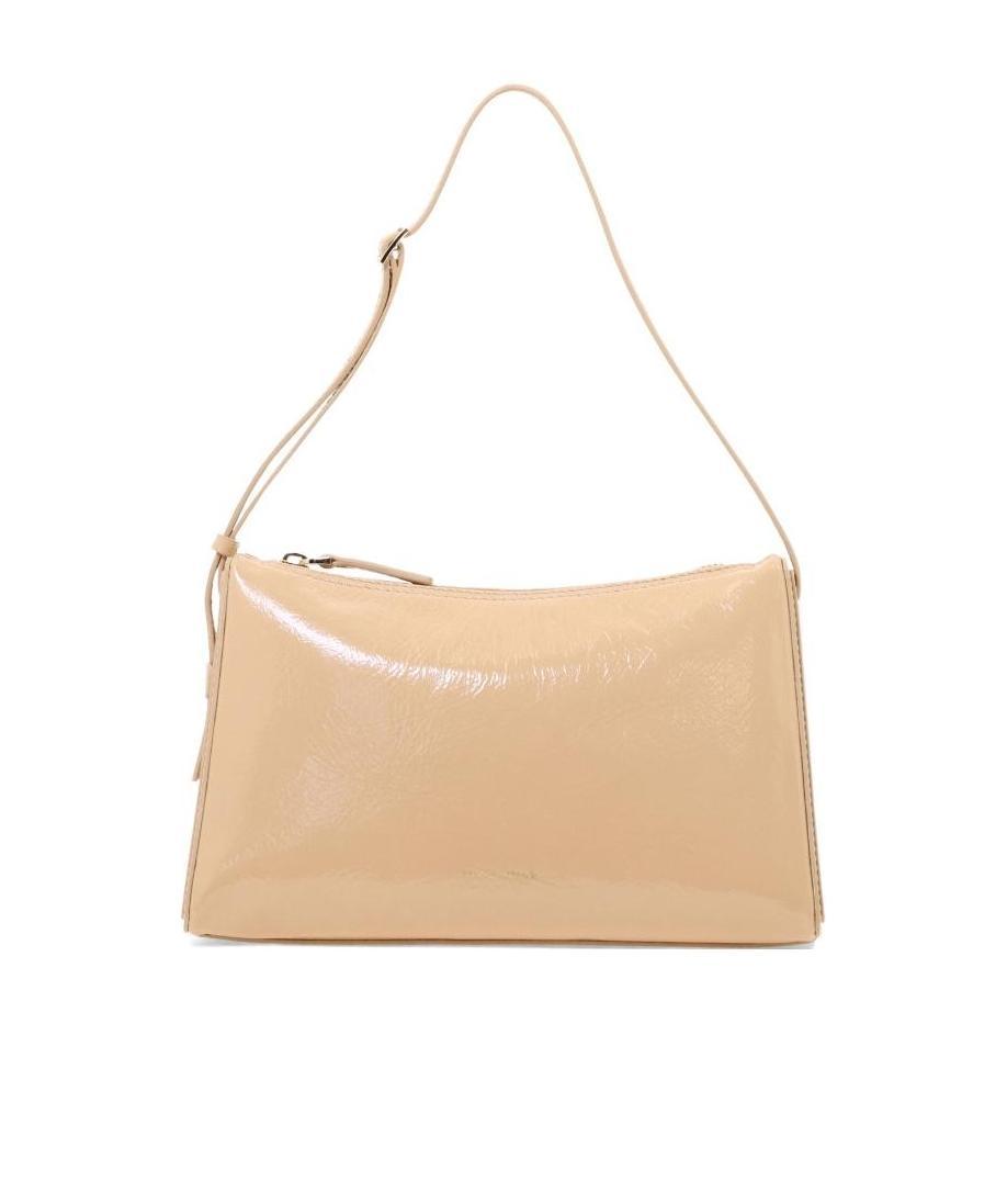 Manu Atelier Prism Hobo Bag In Nude