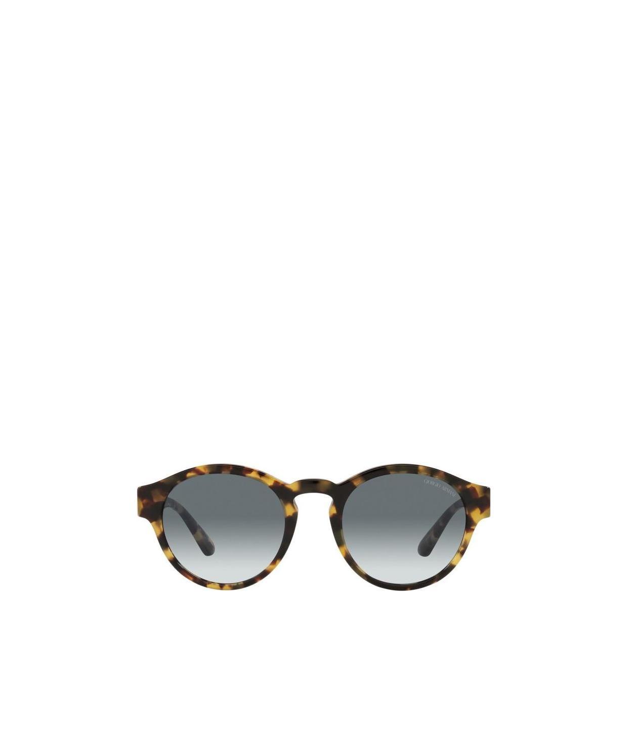 Giorgio Armani Logo Glasses In Gray