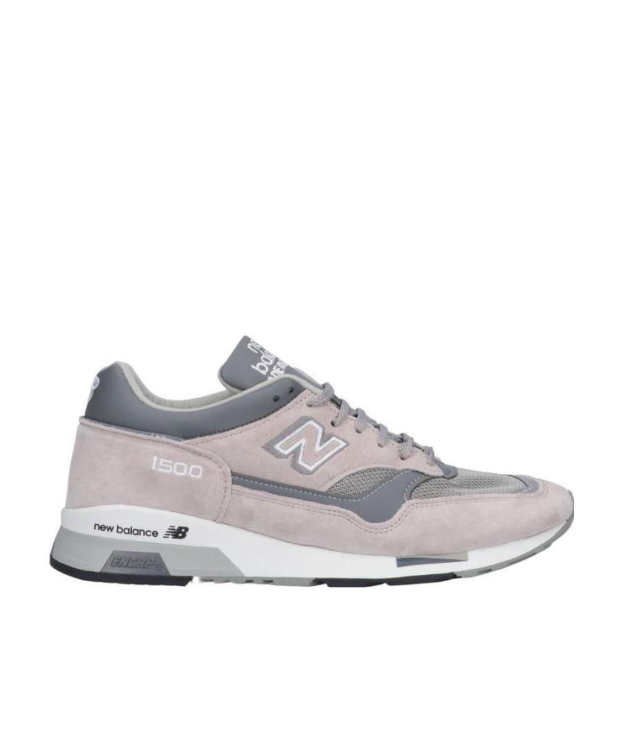 New Balance Logo Low-upper Sports Shoes In Gray