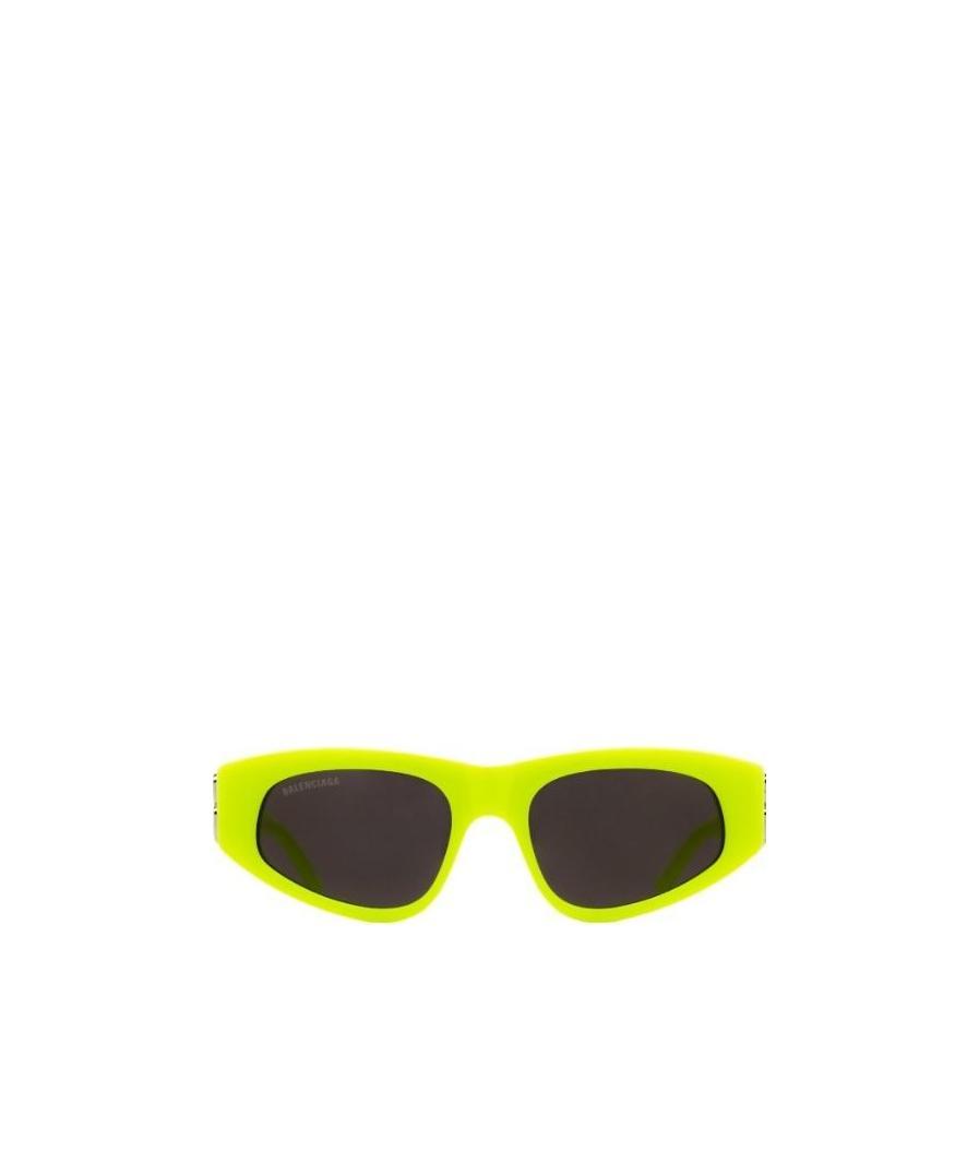 Balenciaga 0095s Dynasty D-frame Acetate Sunglasses In Yellow