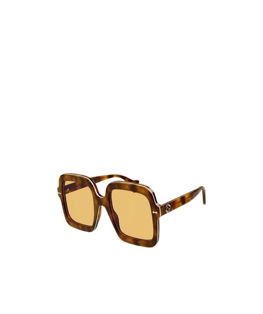 GUCCI OVERSIZED SQUARE-FRAME SUNGLASSES