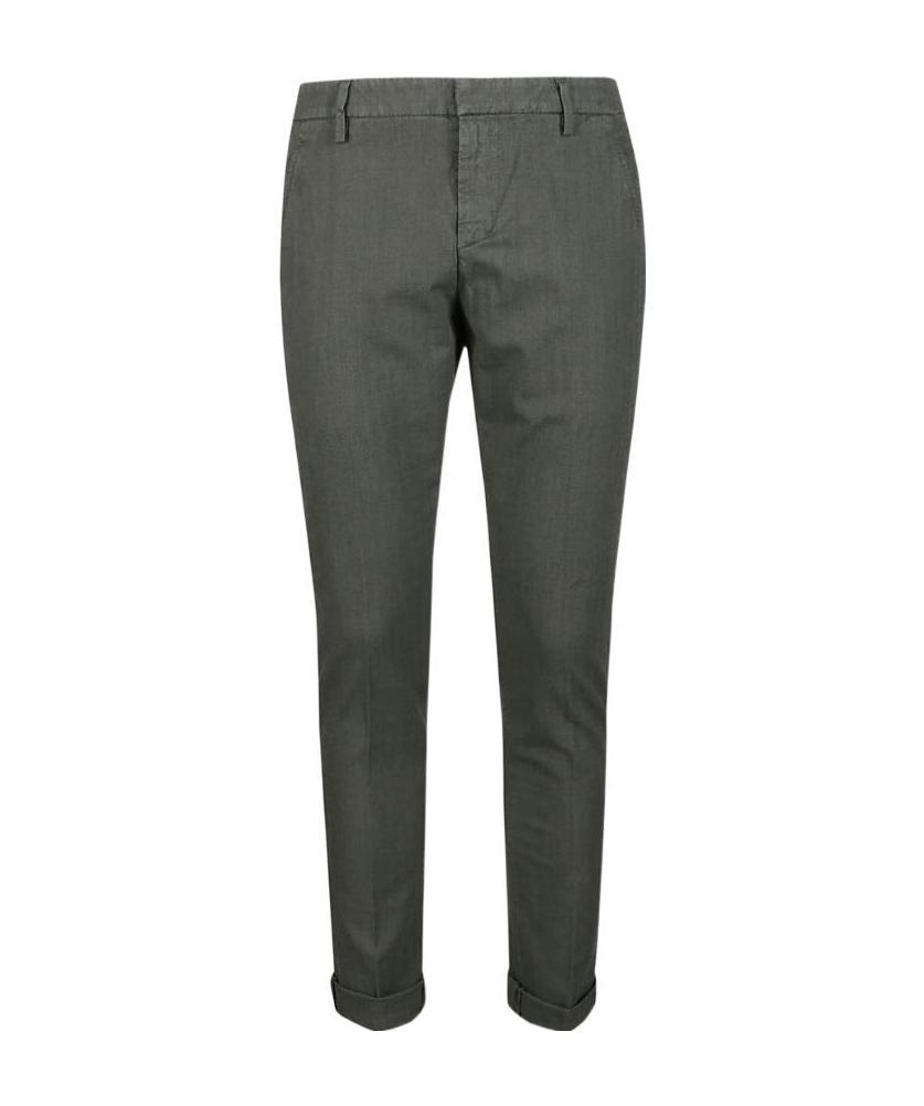 Dondup Middle Waist Casual Pants In Black