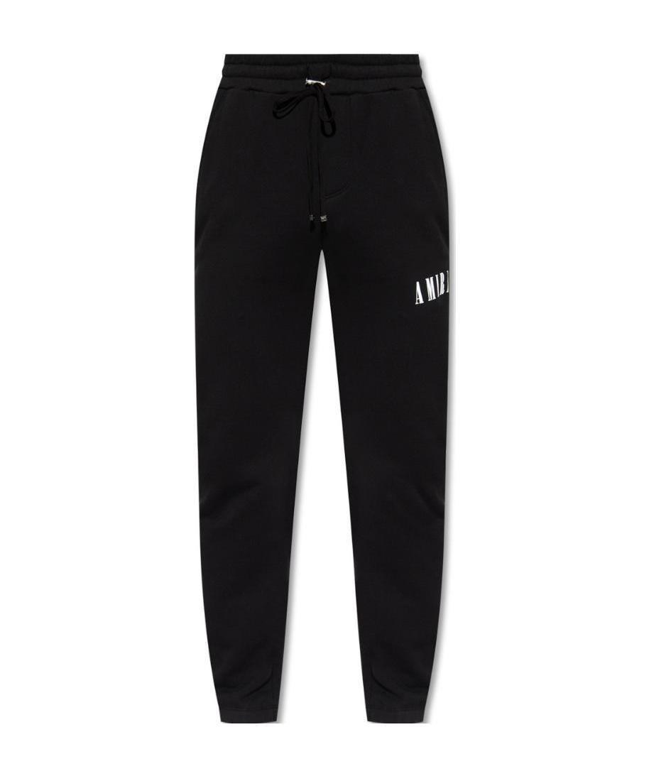 Amiri Logo-print Track Pants In Black