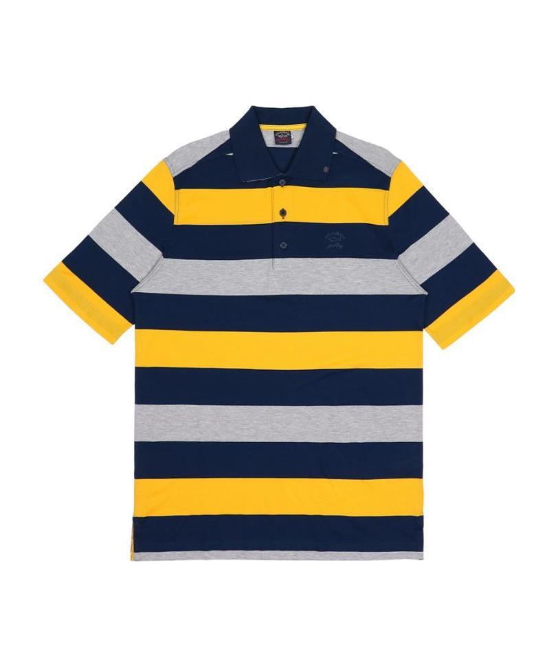 Shop Paul & Shark Logo Embroidered Polo Shirt In Black