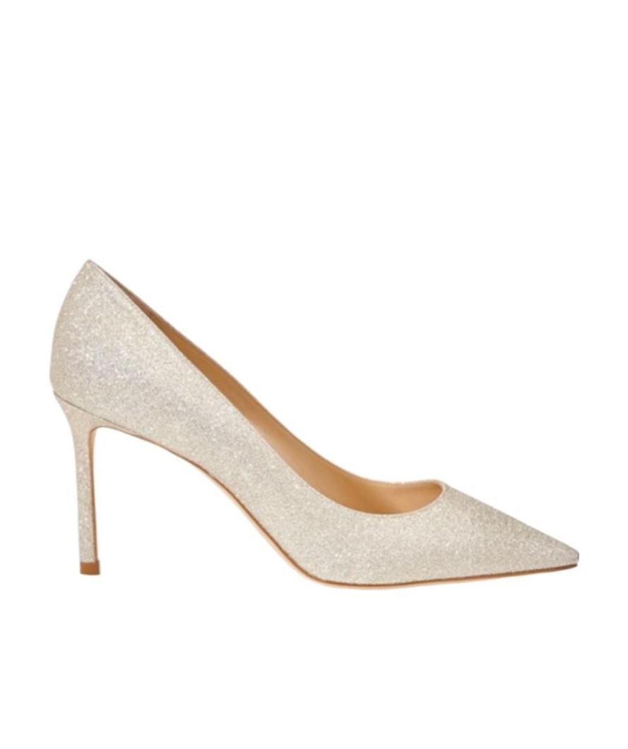 Jimmy Choo Romy 85 Dusty Glitter Pumps Women In Multi