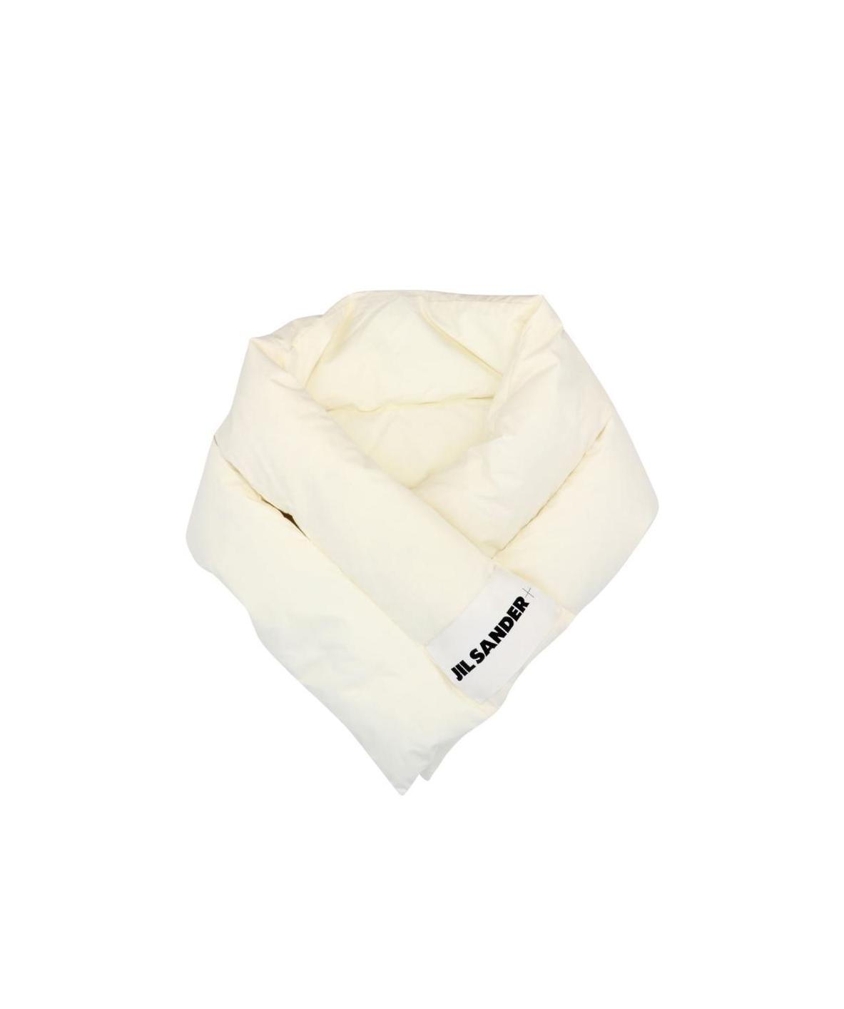 JIL SANDER PADDED LOGO SCARF 