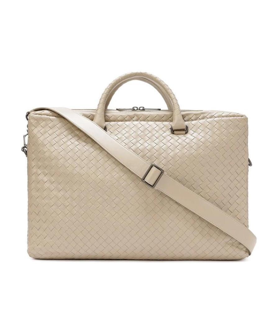 Bottega Veneta Weave A Handbag In Nude