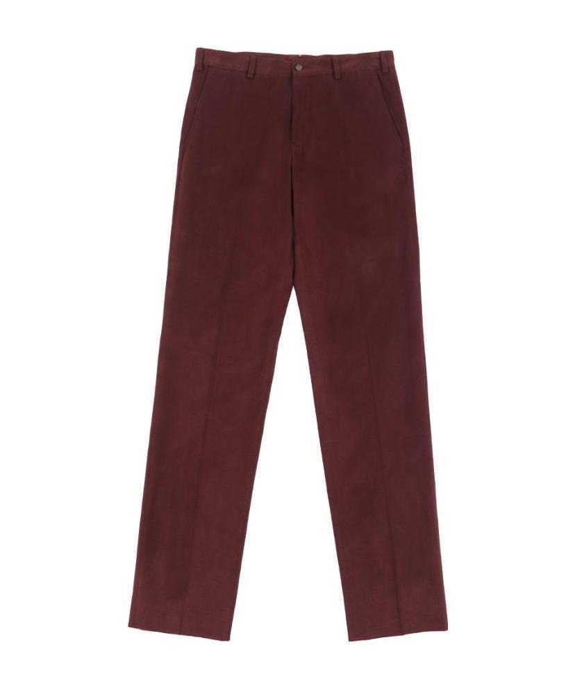 Paul & Shark Straight Casual Pants In Red