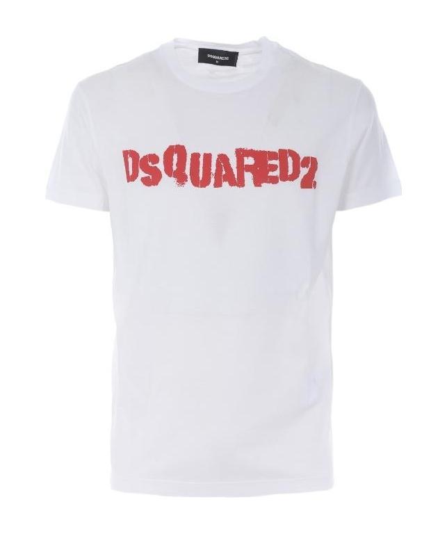 Dsquared2 Dsquared Man Cool Fit Tee In White